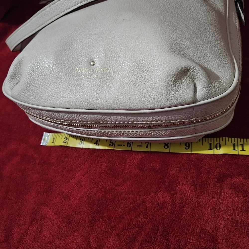 Kate Spade-Cream Pebble Leather-Cobble Hill Ella Hobo - Picture 8 of 16